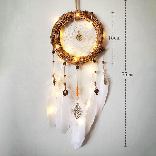 少女系捕梦网DIY 打造ins风卧室的梦幻装饰