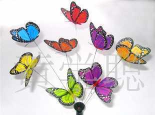 新奇特蝴蝶荧光装饰品 地摊创业与新奇礼品市场的璀璨之星